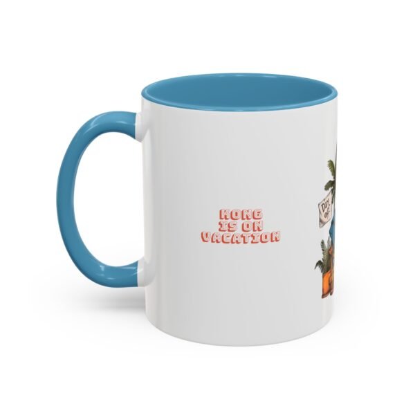WickerStudio Kong is on vacation, Travel theme Mug, Gift for travelers, Animal lover gift, Ceramic Cup, Novelty Mug - Image 19