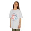 Girl and Cat Kids Tee, Best Friend Animal Print Shirt - Image 7