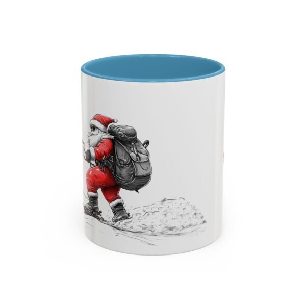 WickerStudio Santa is on his way, Snow Kiting, Christmas Mug, Holiday Mug, Festive Mug, Santa Mug, 11oz,  Gift for Christmas - Image 17