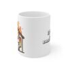 WickerStudio Kitten Calm Mug, Cat Lover Gift, Cute Animal Coffee Cup, Reading At Fire House Tea Mug, Pet Owner Present
