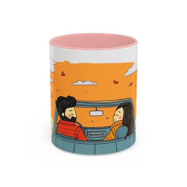 WickerStudio Duet Lover Road Trip Memory, Musician Gift, Adventure Travel Cup, Ceramic Tea Mug, Romantic Couple Present - Image 9