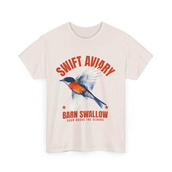 WickerStudio Barn Swallow T-Shirt, Bird Lover Tee, Nature Graphic Shirt, Wildlife Gift, Animal Print Top - Image 15