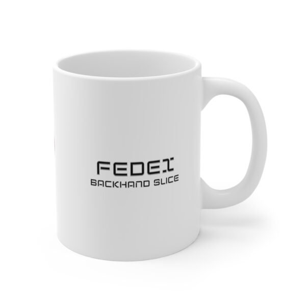 WickerStudio Tennis Fan Mug, FedEx Coffee Cup for Federer Fans, Sports Fan Gift, Tennis Lover Tea Mug, Unique Tennis Gift - Image 3