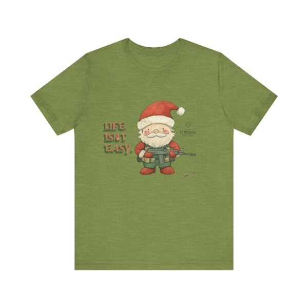 WickerStudio Santa Life is Not Easy T-Shirt, Santa Unisex Tee, Funny Graphic Shirt, Gift for Christmas, Casual Top - Image 13