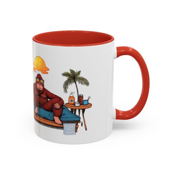 WickerStudio Kong is on vacation, Travel theme Mug, Gift for travelers, Animal lover gift, Ceramic Cup, Novelty Mug - Image 14