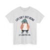WickerStudio Motivation Penguin T-Shirt, Unisex Tee, Motivational Graphic Shirt, Inspirational Top, Courage Quote - Image 7