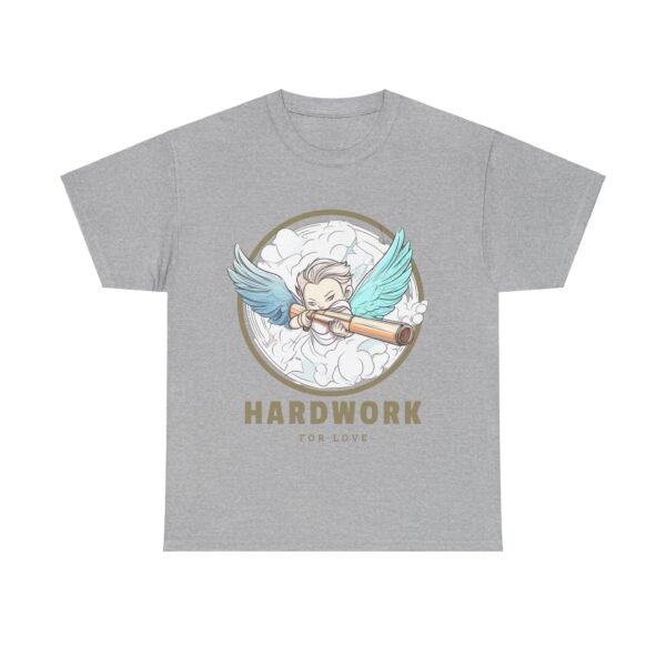 WickerStudio Cupid Hard Work for Love T-Shirt, Graphic Tee, Unisex Shirt, Cotton Tee, Inspirational Tee - Image 21