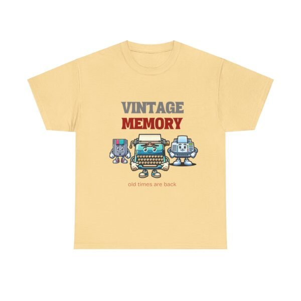WickerStudio Retro Memory Vintage Tee, Nostalgic Office Mate Unisex Graphic T-Shirt, 90s Classic Office Apparel
