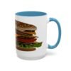 WickerStudio Funny Hamburger Mug, Ceramic Tea Cup, Cute Kitchen Decor, Unique Gift - Image 38