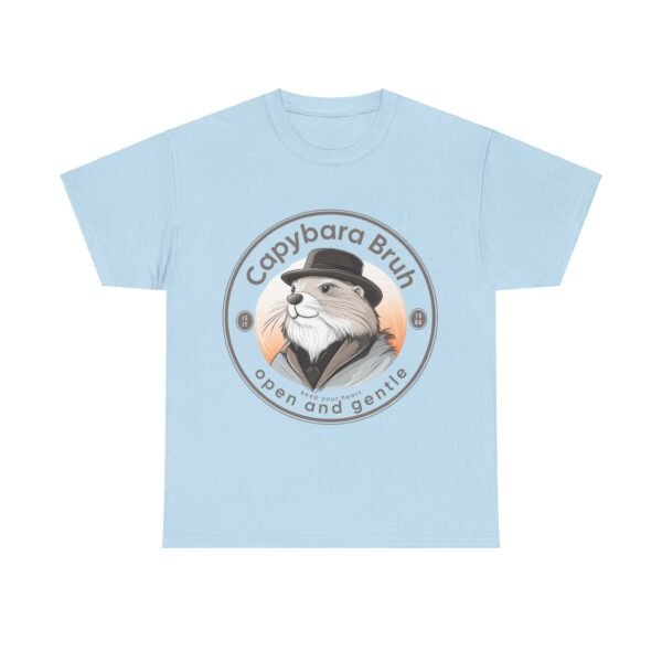 WickerStudio Capybara Unisex Tee, Cute Animal T-Shirt, Wildlife Lover Gift, Nature Graphic Shirt, Open and Gentle Mind - Image 29