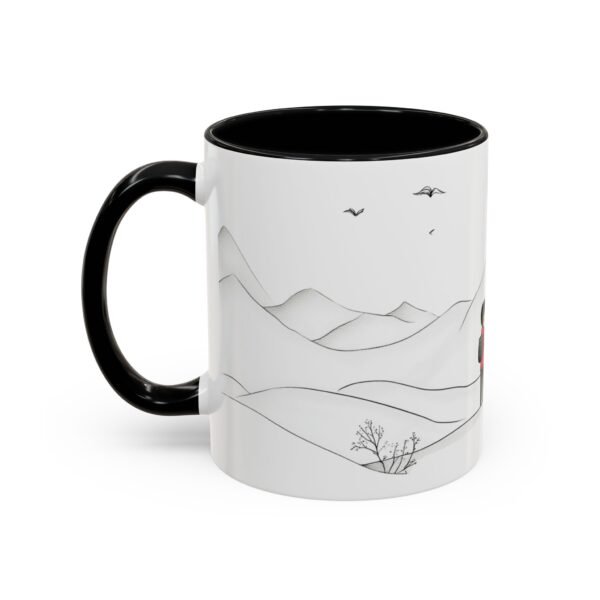WickerStudio Duet Lover Trekking Coffee Cup, Adventure Travel Tea Mug, Romantic Gift - Image 3