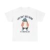 WickerStudio Motivation Penguin T-Shirt, Unisex Tee, Motivational Graphic Shirt, Inspirational Top, Courage Quote