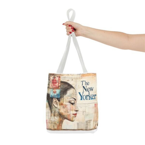 WickerStudio The New Yorker Tote Bag, Stylish - Fashionable Carryall, Chic Shoulder Bag, Trendy Market Elegant Book Tote - Image 12