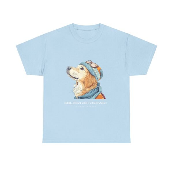 WickerStudio Golden Retriever Therapy Tee, Dog Lover Gift, Comfortable Cotton Shirt, Animal Therapy Top, Golden Owner Gift - Image 41