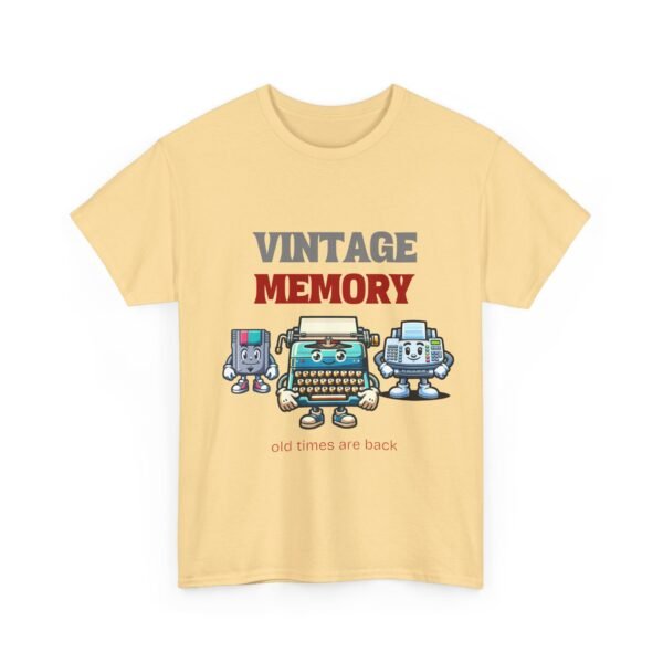 WickerStudio Retro Memory Vintage Tee, Nostalgic Office Mate Unisex Graphic T-Shirt, 90s Classic Office Apparel - Image 3