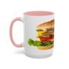 WickerStudio Funny Hamburger Mug, Ceramic Tea Cup, Cute Kitchen Decor, Unique Gift - Image 27