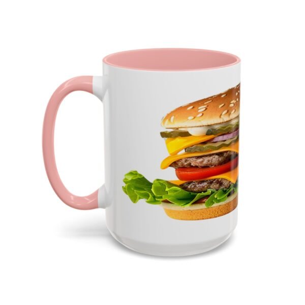 WickerStudio Funny Hamburger Mug, Ceramic Tea Cup, Cute Kitchen Decor, Unique Gift - Image 27