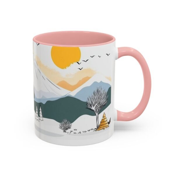 WickerStudio Duet Lover Snow Trekking Coffee Cup, Romantic Hot Beverage Drinkware, Valentine's Day Gift, Couple Winter - Image 10