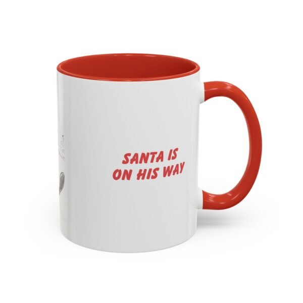 WickerStudio Santa is on his way, Ice Cross Downhill Christmas Mug, Holiday Mug, Festive Mug, Santa Mug - Image 14