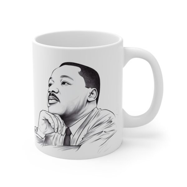 WickerStudio Concept Mug for Martin Luther King Jr, MLK Inspirational Coffee Mug, Civil Rights Activist Tea Mug, - Image 3