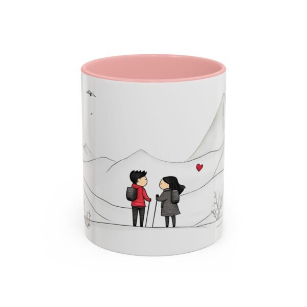 WickerStudio Duet Lover Trekking Coffee Cup, Adventure Travel Tea Mug, Romantic Gift - Image 9