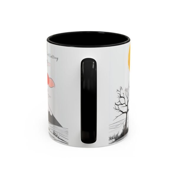 WickerStudio Mountain Trail Trekking Duet Lover Coffee Mug, Outdoor Adventure Camping Tea Cup Gift, Hiking Couple - Image 4
