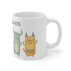 WickerStudio Funny Four Monster Cute Coffee Cup, Halloween Novelty Tea Mug, Unique Kitchen Decor - Image 3