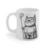 WickerStudio Gotham Golf Club Swing for Justice, Golf Lover Gift, 11oz Ceramic Cup, Golfing Mug, Golf Unique Present,