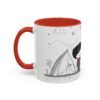 WickerStudio Duet Lover Mug, Campfire Camping Ceramic Coffee Cup, Outdoor Adventure, Campsite Enthusiast Mug, Romantic Mug. - Image 15