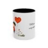 Love Magic Accent Coffee Mug (11oz) - Romantic Lover Gift,  Valentine's Day Present, Relationship Mug,