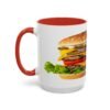WickerStudio Funny Hamburger Mug, Ceramic Tea Cup, Cute Kitchen Decor, Unique Gift - Image 31