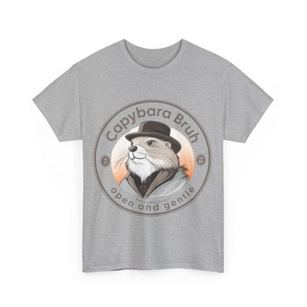 WickerStudio Capybara Unisex Tee, Cute Animal T-Shirt, Wildlife Lover Gift, Nature Graphic Shirt, Open and Gentle Mind - Image 19