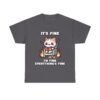 WickerStudio Cat Calmly Reading Unisex Tee, Kitten Lover Gift, Cute Animal Graphic Shirt, Bookworm Tee, Cat Lady Shirt - Image 21