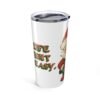 WickerStudio Santa Life Is Not Easy Tumbler 20oz, Christmas Cup, Holiday Travel Mug, Xmas Gift, Funny Drinking Container - Image 3