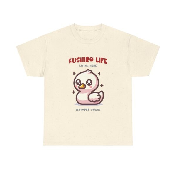 WickerStudio Kushiro Living Whooper Swan T-Shirt, Wildlife Graphic Tee, Animal Lover Gift, Nature Lover Shirt - Image 13