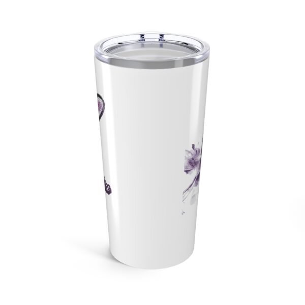 WickerStudio FedEx Backhand Sliced Tumbler, Tennis Lover Tumbler, Holiday Drinkware, Festive Gift, Tennis Super Fan. - Image 2