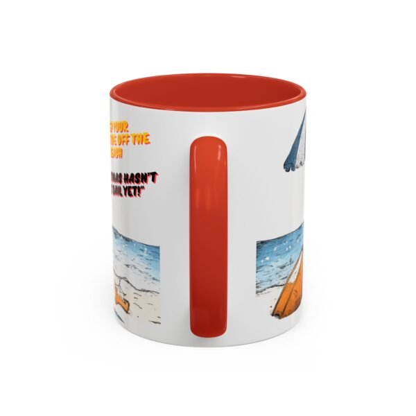 WickerStudio Santa on the Beach Christmas Not Come Yet, Festive Mug, Holiday Gift, Santa Mug, Seasonal Decor, Christmas Mug - Image 16
