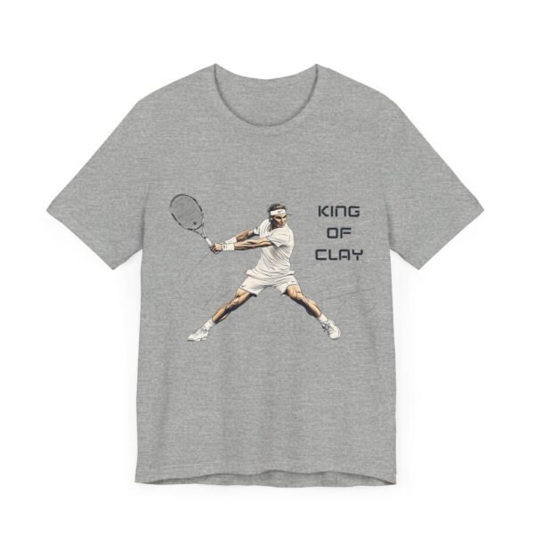 WickerStudio T-Shirt, King of Clay Rafa Super Fan, Tennis Tee, Sports Fan Gift, Tennis Player Shirt - Image 31