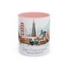 WickerStudio San Francisco The Golden City Design, California Travel Souvenir Cup, Ceramic Tea Mug, Gift for Traveler, - Image 9