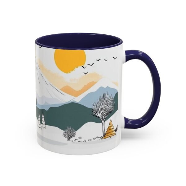 WickerStudio Duet Lover Snow Trekking Coffee Cup, Romantic Hot Beverage Drinkware, Valentine's Day Gift, Couple Winter - Image 6