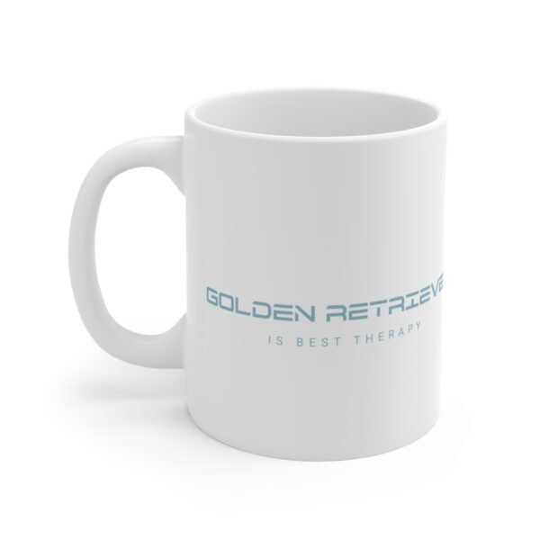 WickerStudio Mug, Golden Retriever Therapy Coffee Cup, Dog Lover Gift, Animal Lover Mug, Pet Owner Mug, Ceramic Mug - Image 3