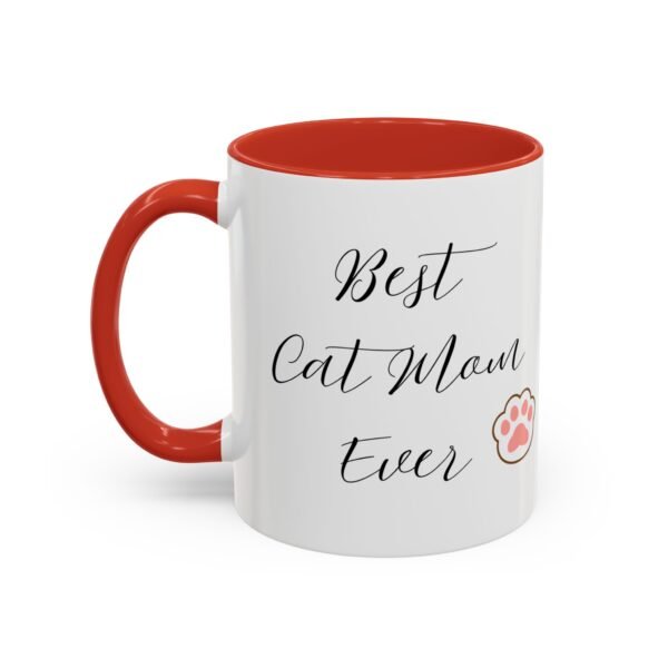 WickerStudio Best Cat Mom Ever Gift, Cat Lovers Mug, Cat Mom Gift,  Mother's Day Gift, Cat Mom Birthday Gift - Image 15