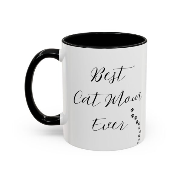 WickerStudio Best Cat Mom Ever, Gift for Cat Lovers, Cat Mom Gift, Cat Lover Mug, Mother's Day Gift, Cat Mom Birthday Gift - Image 3