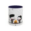 WickerStudio Duet Lover Mug, Campfire Camping Ceramic Coffee Cup, Outdoor Adventure, Campsite Enthusiast Mug, Romantic Mug. - Image 5
