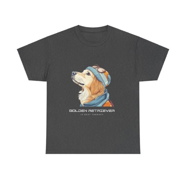 WickerStudio Golden Retriever Therapy Tee, Dog Lover Gift, Comfortable Cotton Shirt, Animal Therapy Top, Golden Owner Gift - Image 37
