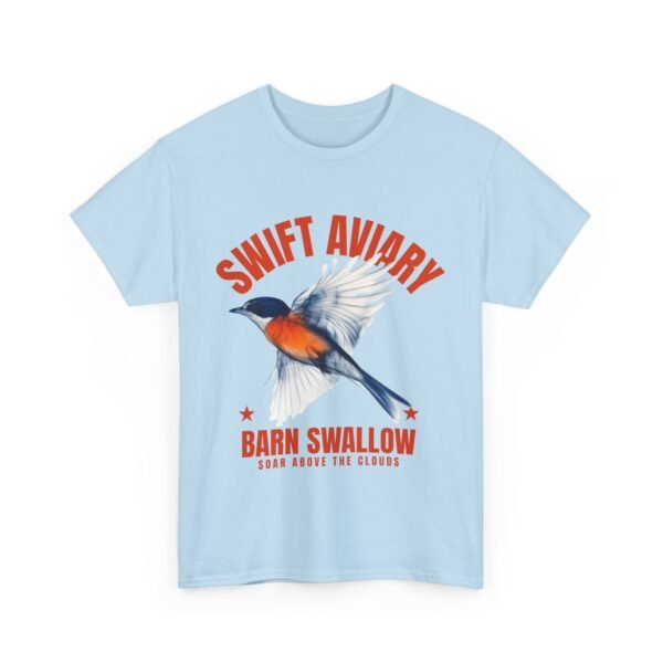 WickerStudio Barn Swallow T-Shirt, Bird Lover Tee, Nature Graphic Shirt, Wildlife Gift, Animal Print Top - Image 27