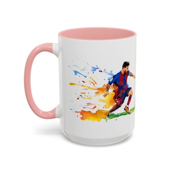 WickerStudio Football Quote With the Legend Messi, Sports Fan, Soccer Lover Cup, Team Spirit Drinkware, Customized Mug - Image 27