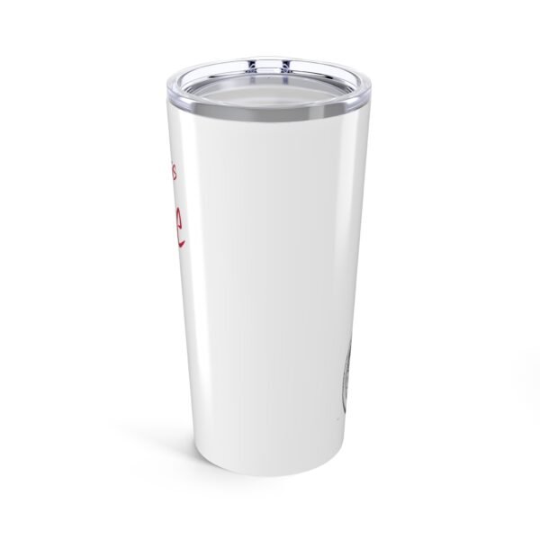WickerStudio Santa On Extreme Bike Tumbler, Christmas Tumbler, Holiday Drinkware, Festive Christmas Gift, Bike Lover - Image 2