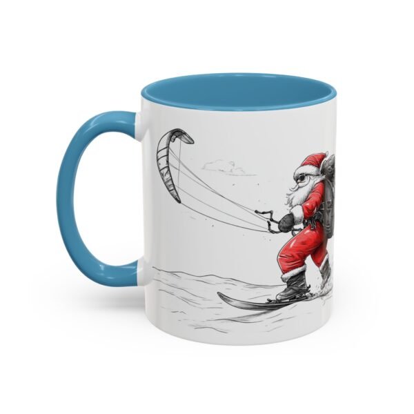 WickerStudio Santa is on his way, Snow Kiting, Christmas Mug, Holiday Mug, Festive Mug, Santa Mug, 11oz,  Gift for Christmas - Image 19
