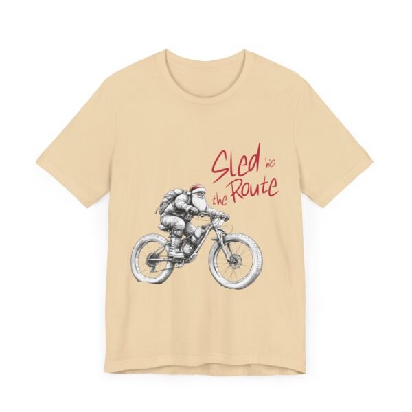 WickerStudio Santa is on his way Unisex Tee, Christmas Graphic T-Shirt, Holiday Santa Shirt, Gift for Christmas Lovers - Image 19